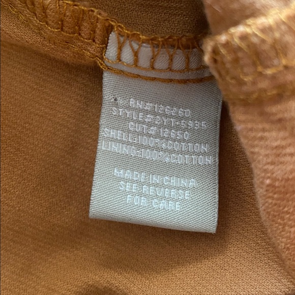 Lucky brand fine corduroy dress size medium pockets tie waist - Picture 10 of 11